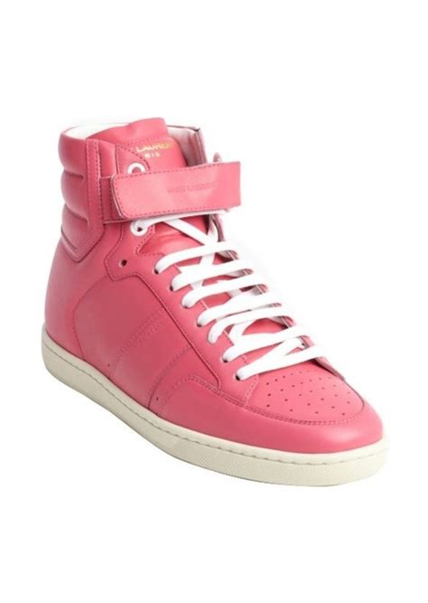 ysl sneakers pink|saint laurent sneakers women's.